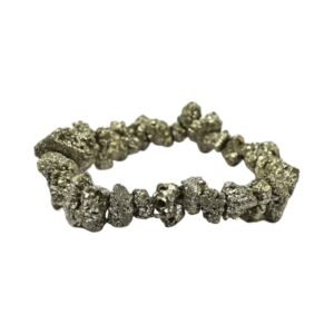 Pyrite Chips Bracelet (Elastic)