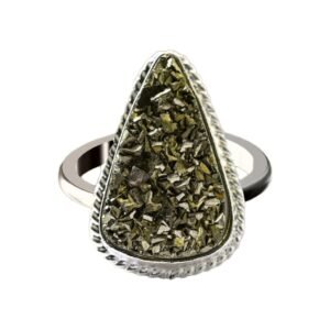 Pyrite Ring (Pearl)